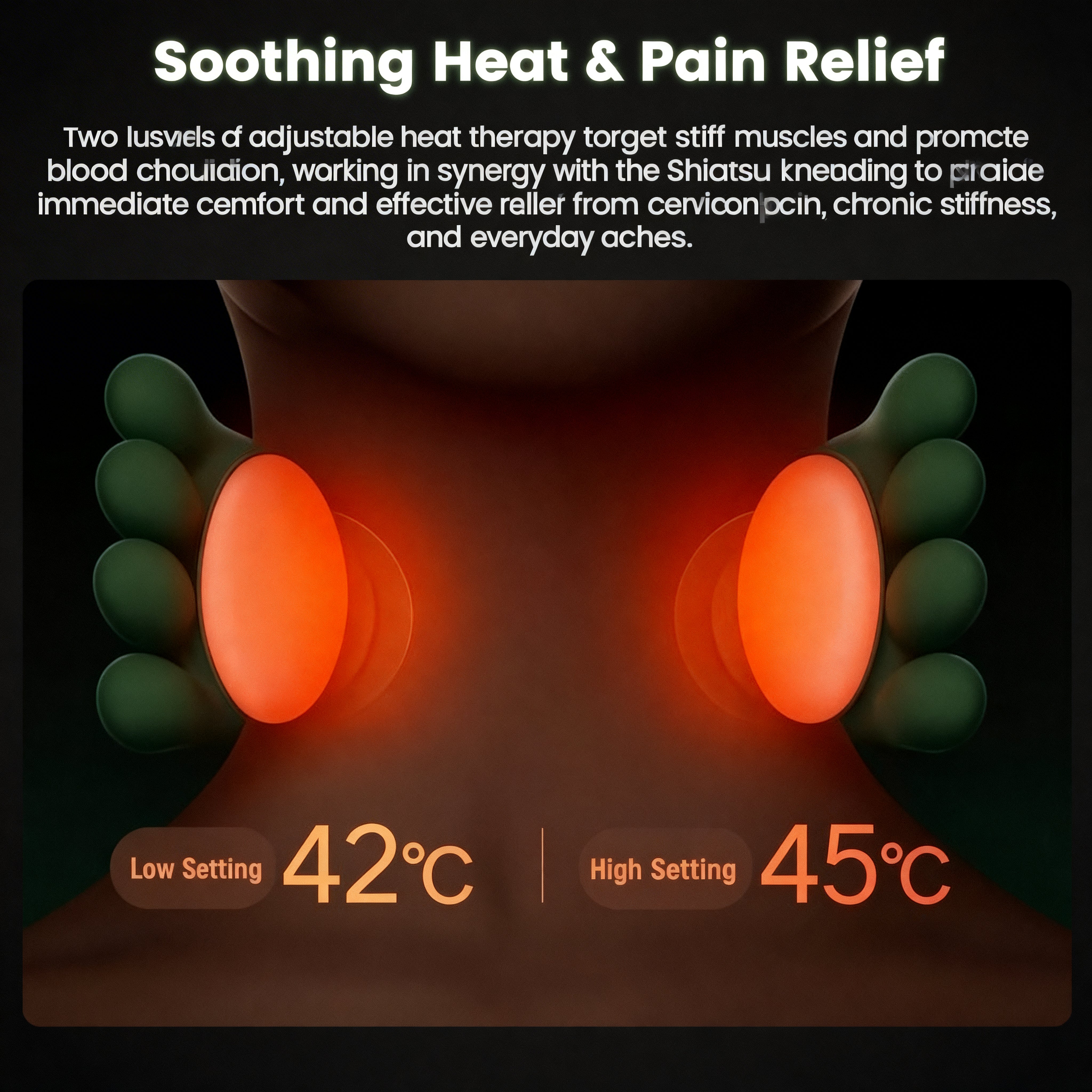 Shoulder & Neck Massager  جهاز تدليك الرقبة والكتف