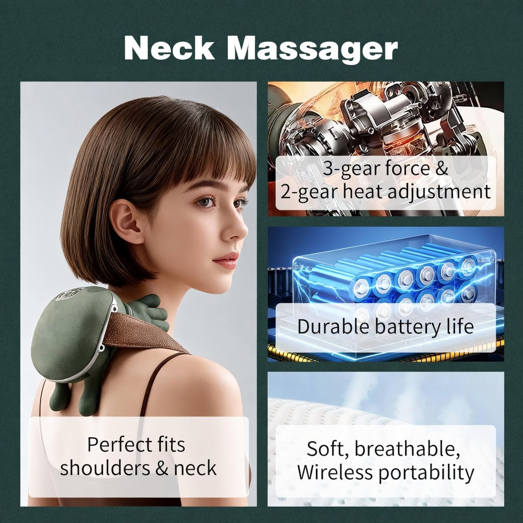 Shoulder & Neck Massager  جهاز تدليك الرقبة والكتف