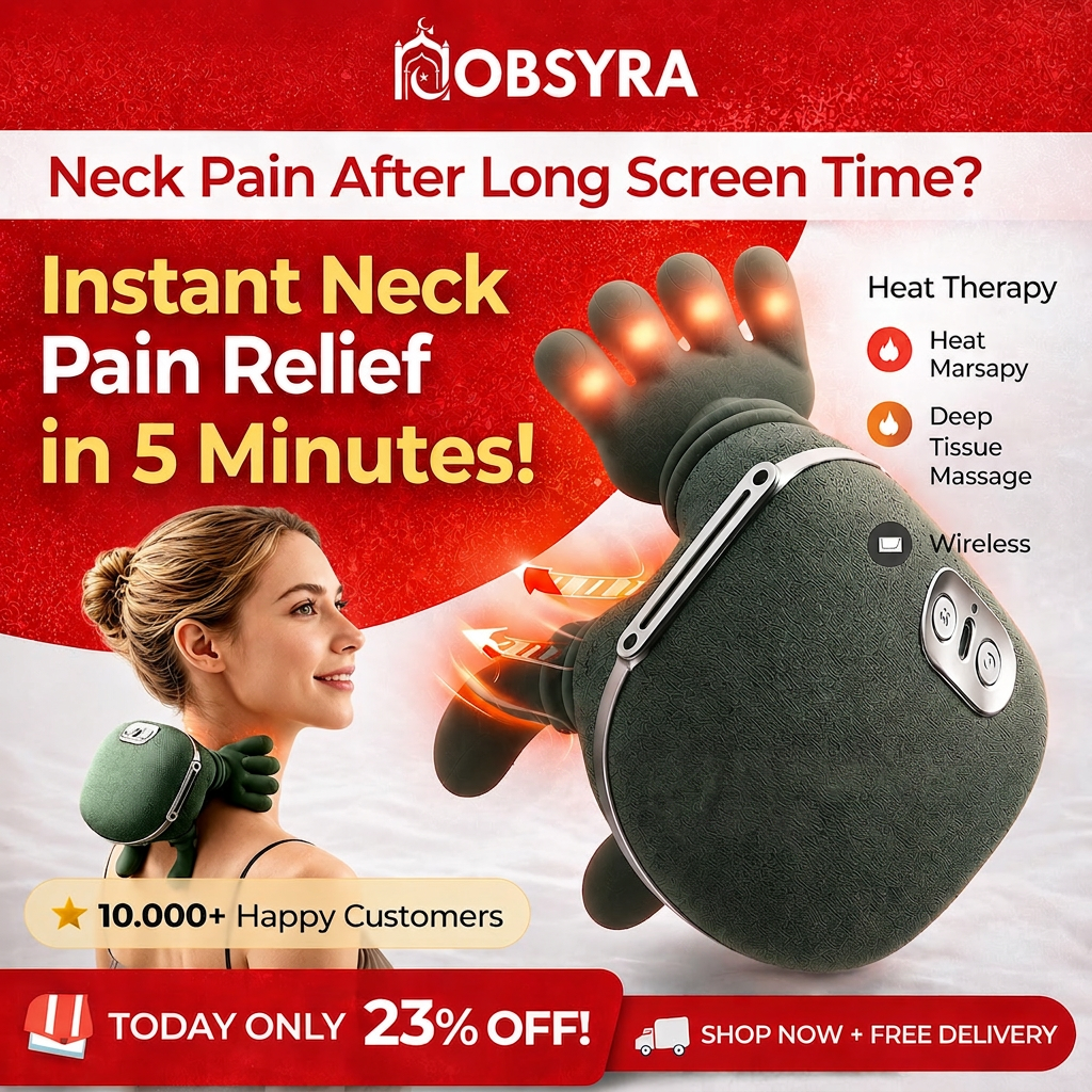 Shoulder & Neck Massager  جهاز تدليك الرقبة والكتف