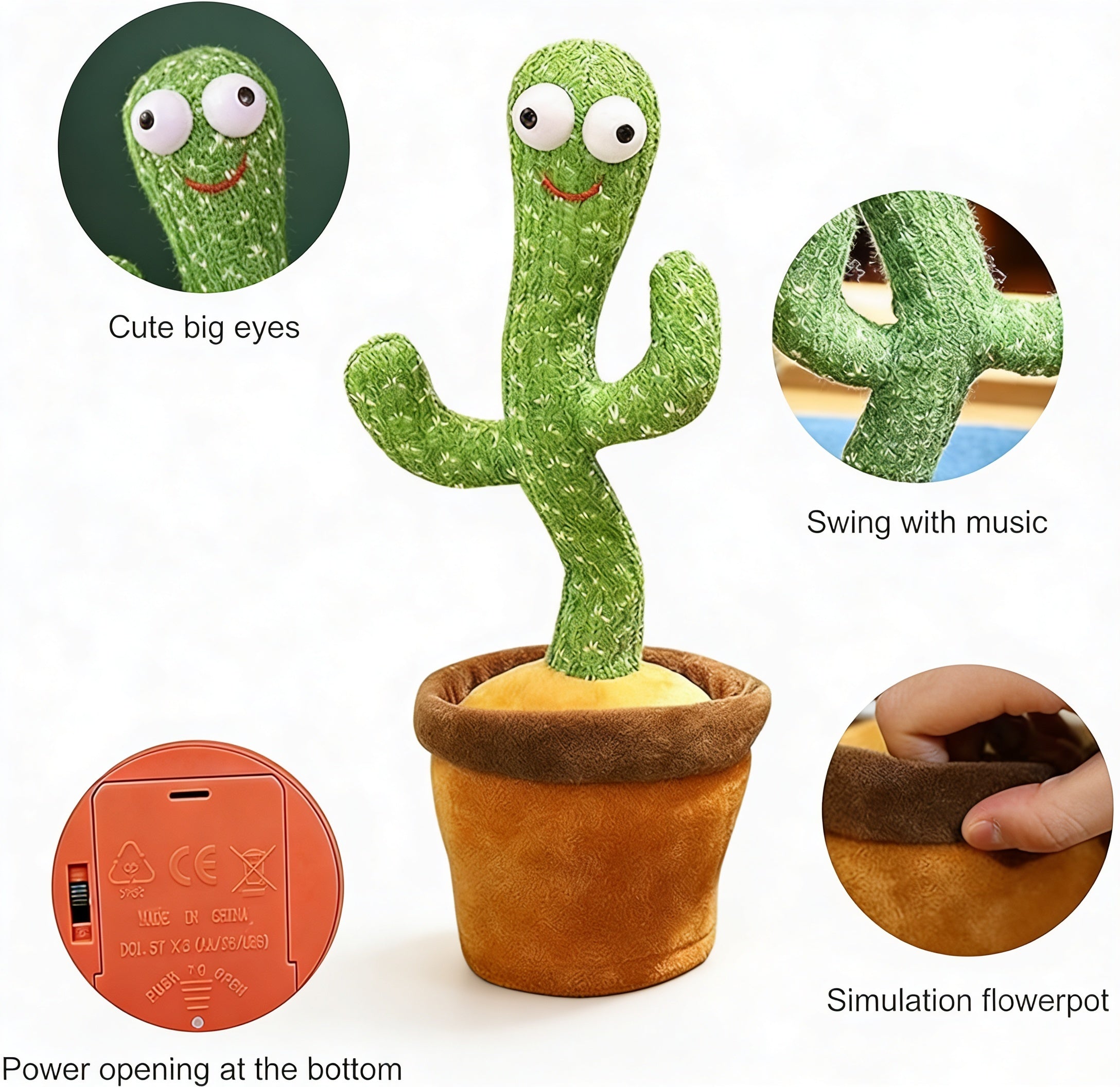 Dancing Cactus Toy | لعبة الصبار الراقص