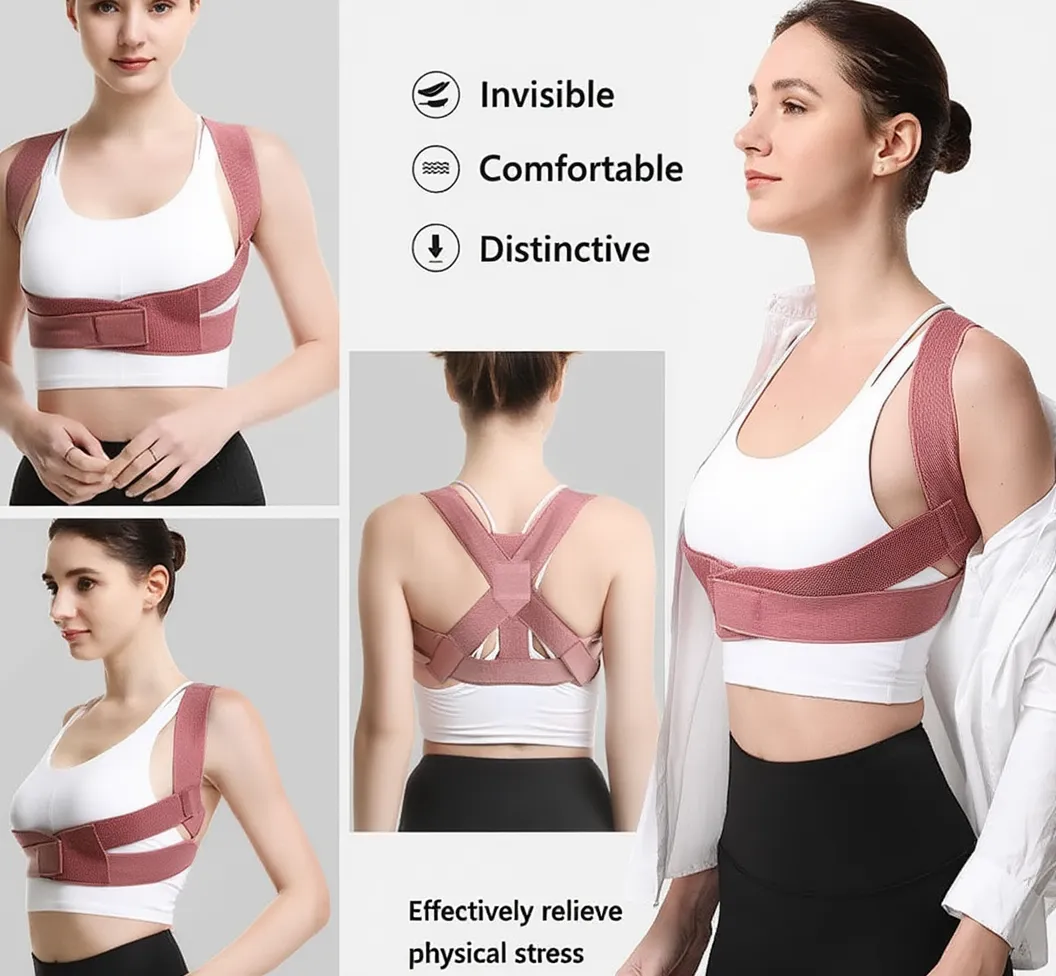 Posture Corrector Belt – تحسين القوام ودعم الظهر | Adjustable Back Support for Daily Confidence