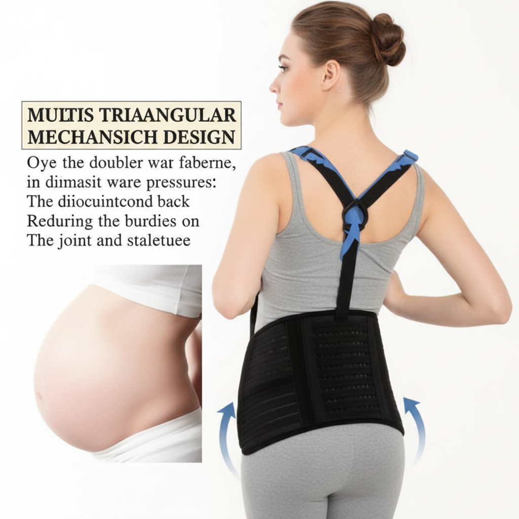 Pregnancy Belly Support Belt – حزام دعم الحمل للراحة اليومية | Comfortable Maternity Stomach Lift Band