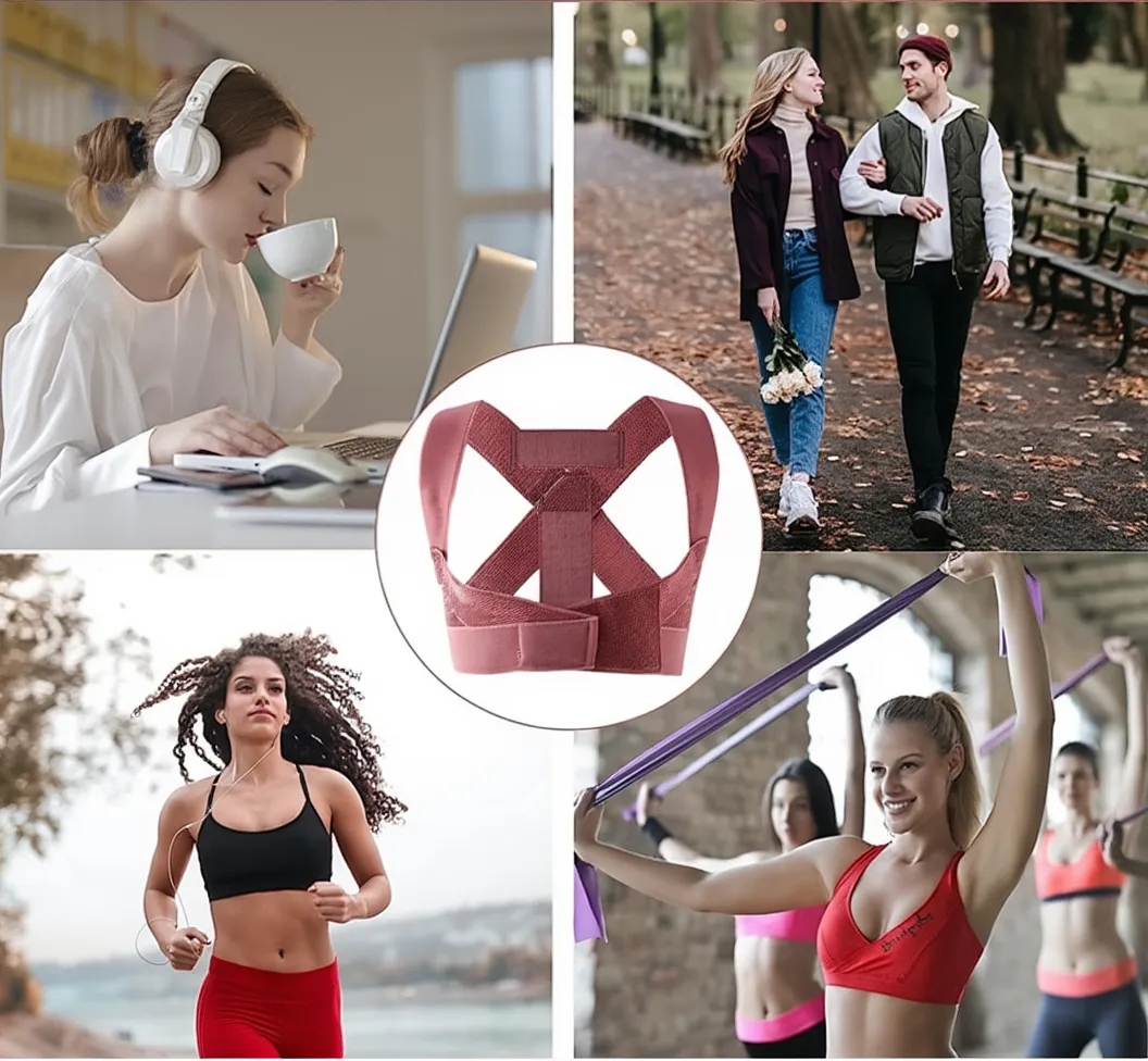 Posture Corrector Belt – تحسين القوام ودعم الظهر | Adjustable Back Support for Daily Confidence